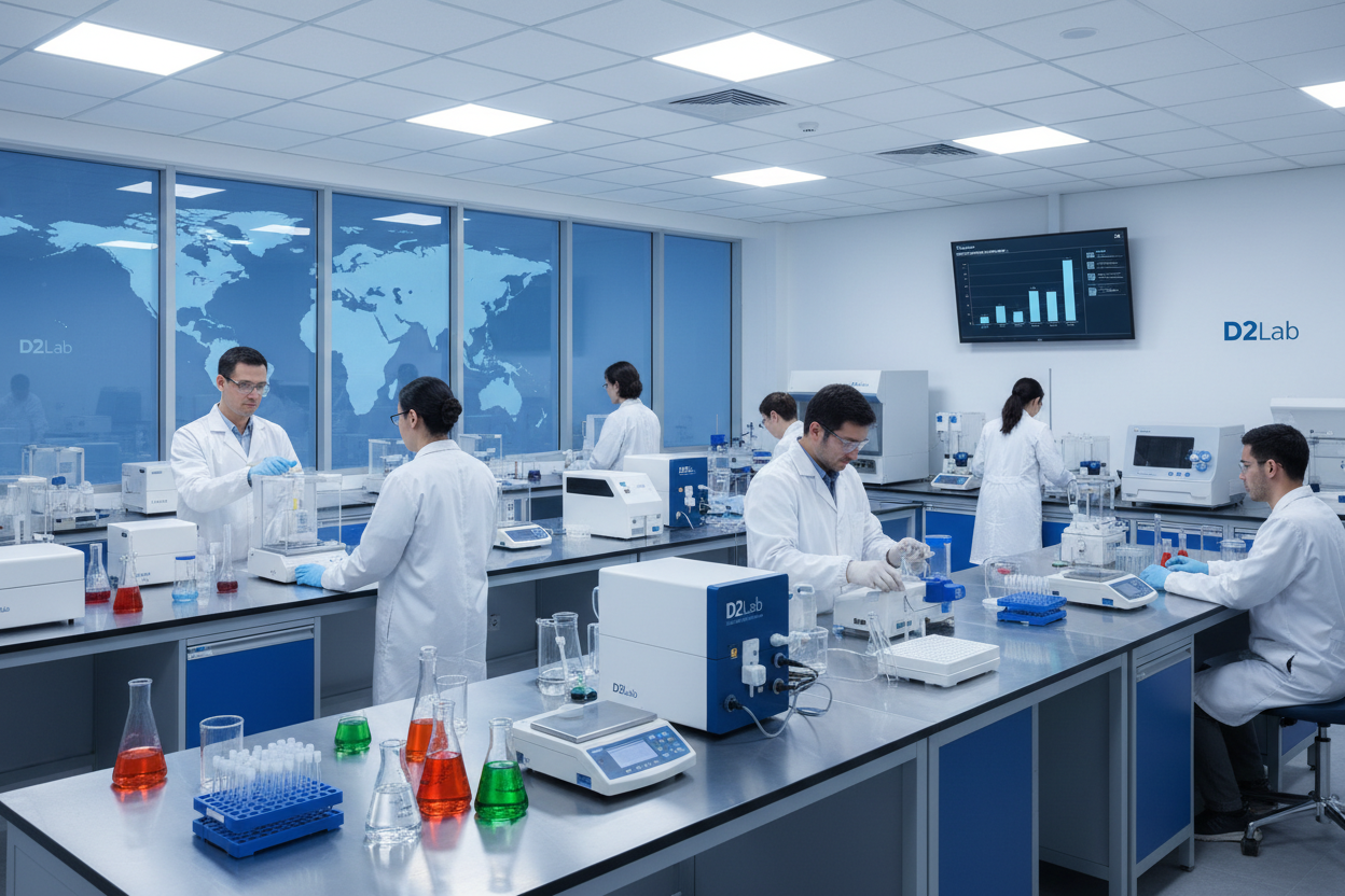 D2Lab products are used by global pharma, CRO/CDMOs, and leading academic labs. POC deployments across biotech campuses confirm stability and supply reliability. Side-by-side performance matches top global brands with third-party data support