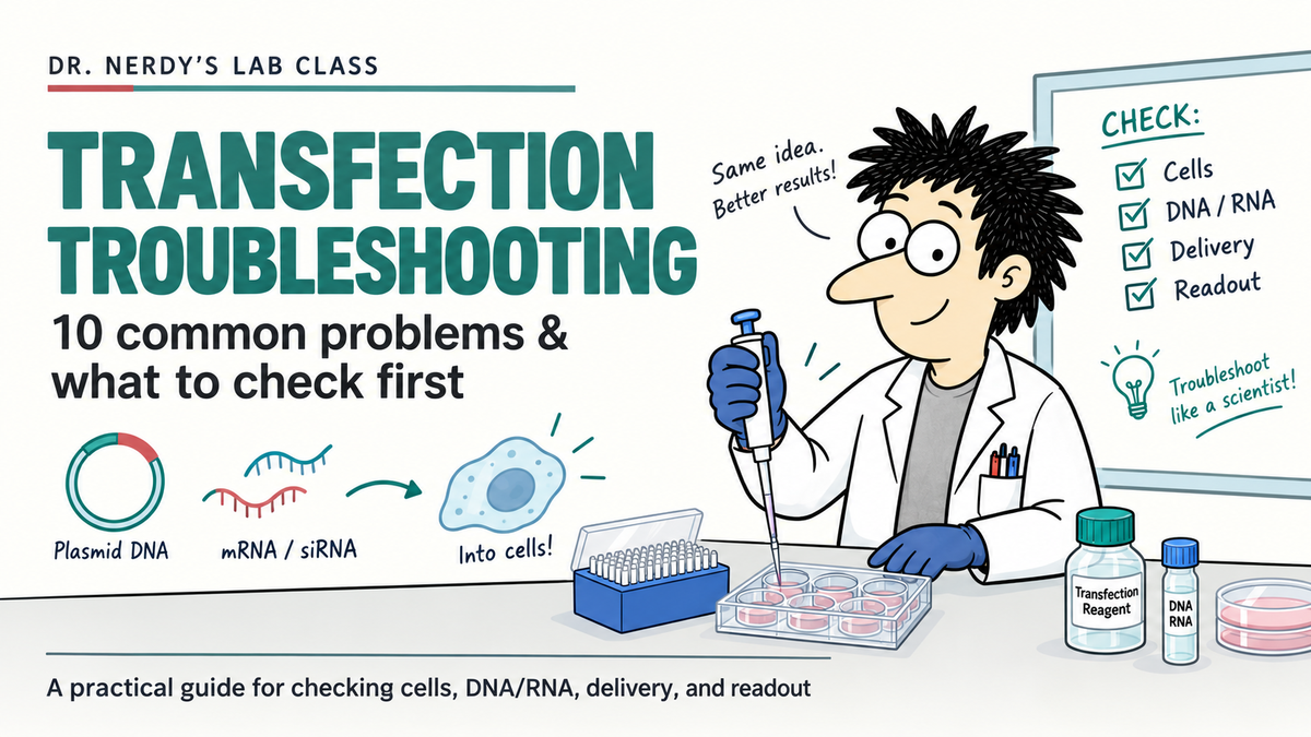Transfection Troubleshooting: 10 Common Problems and What to Check First