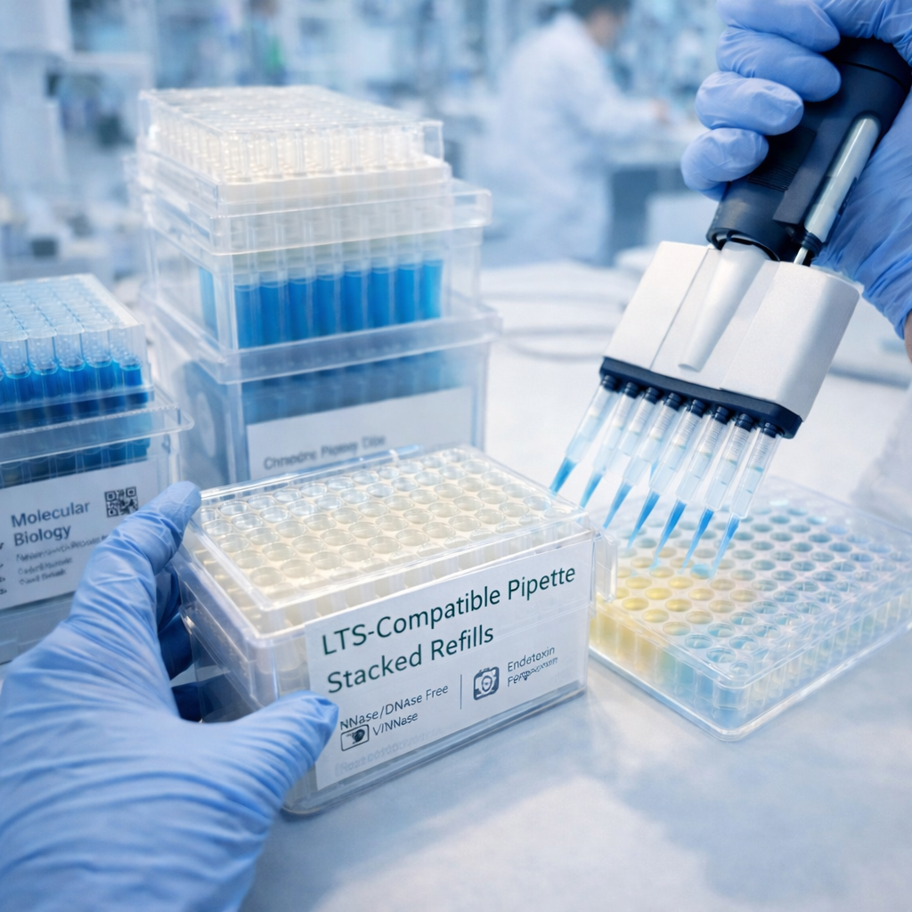 Low-Force LTS Pipette Tips: Ergonomics and Accuracy Drift