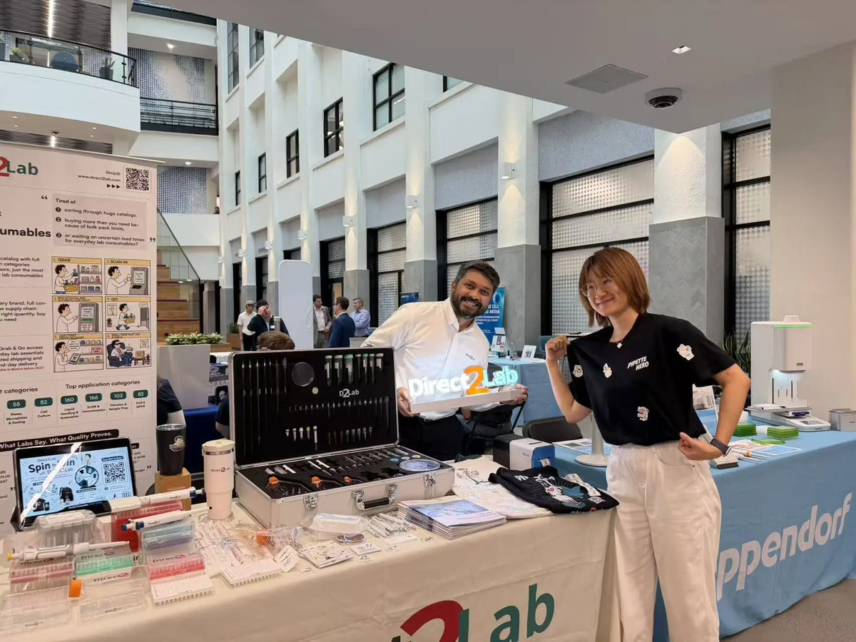 Direct2Lab at the BVS vendor show at One Kendall Square, Cambridge, September 9, 2026