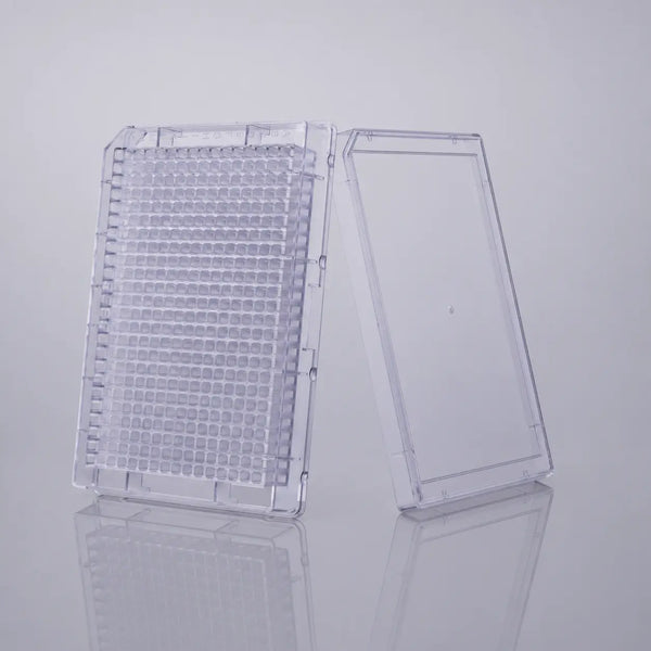 Assay Plates, 384-Well Non-Detachable, Clear Lid, Sterile